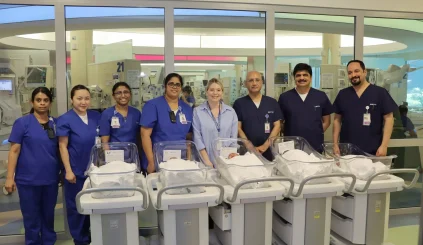 A Medical Milestone: Sheikh Shakhbout Medical City Delivers Quintuplets A Medical Milestone: Sheikh Shakhbout Medical City Delivers Quintuplets